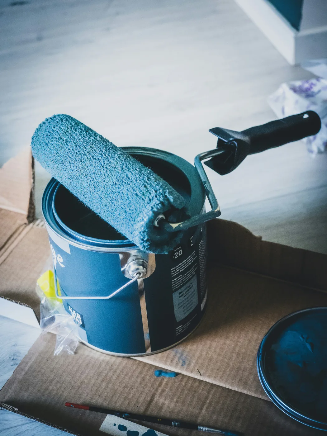 Interior and exterior painting work